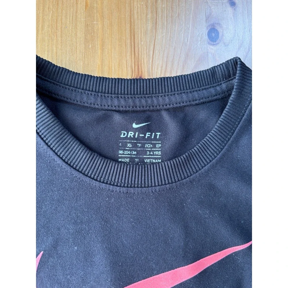 Girls'‎ Nike Crossover Glittered Swoosh Dri-Fit Tunic Long Sleeve Top Size 4